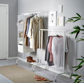 IKEA RIGGA Clothes Rack, White FREE SHIPPING